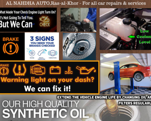 Car Repairs and services in Dubai