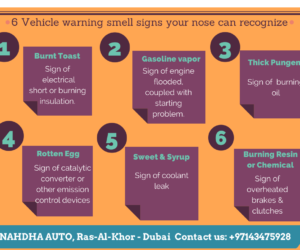 car warning smells causes