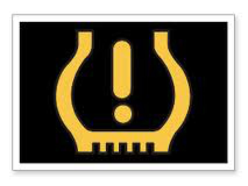 Tyre Pressure Dashboard Warning Light