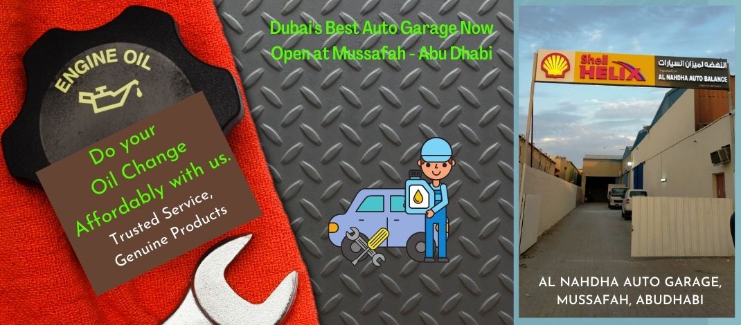 Oil Change Near Abudhabi - Car Oil Change Mussafah