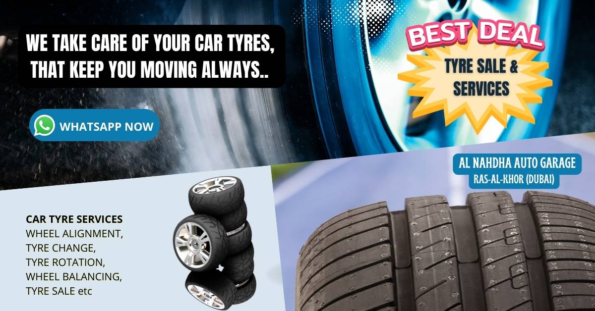 Car Tyre Service Specialists Ras-Al-Khor|Discounted Tyre Sale Dubai|Wheel Aligment Ras-Al-khor