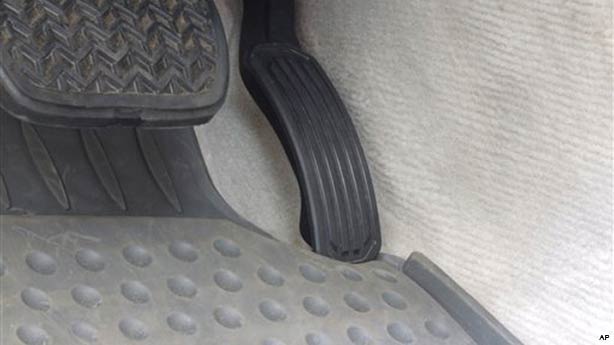 Car Floor Mat Hazards- acceleration pedal block