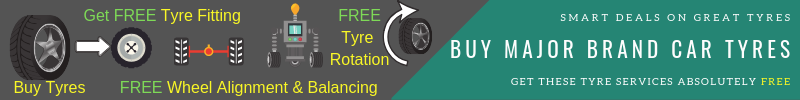 Get Great Deals on Major Brands of Car Tyres
