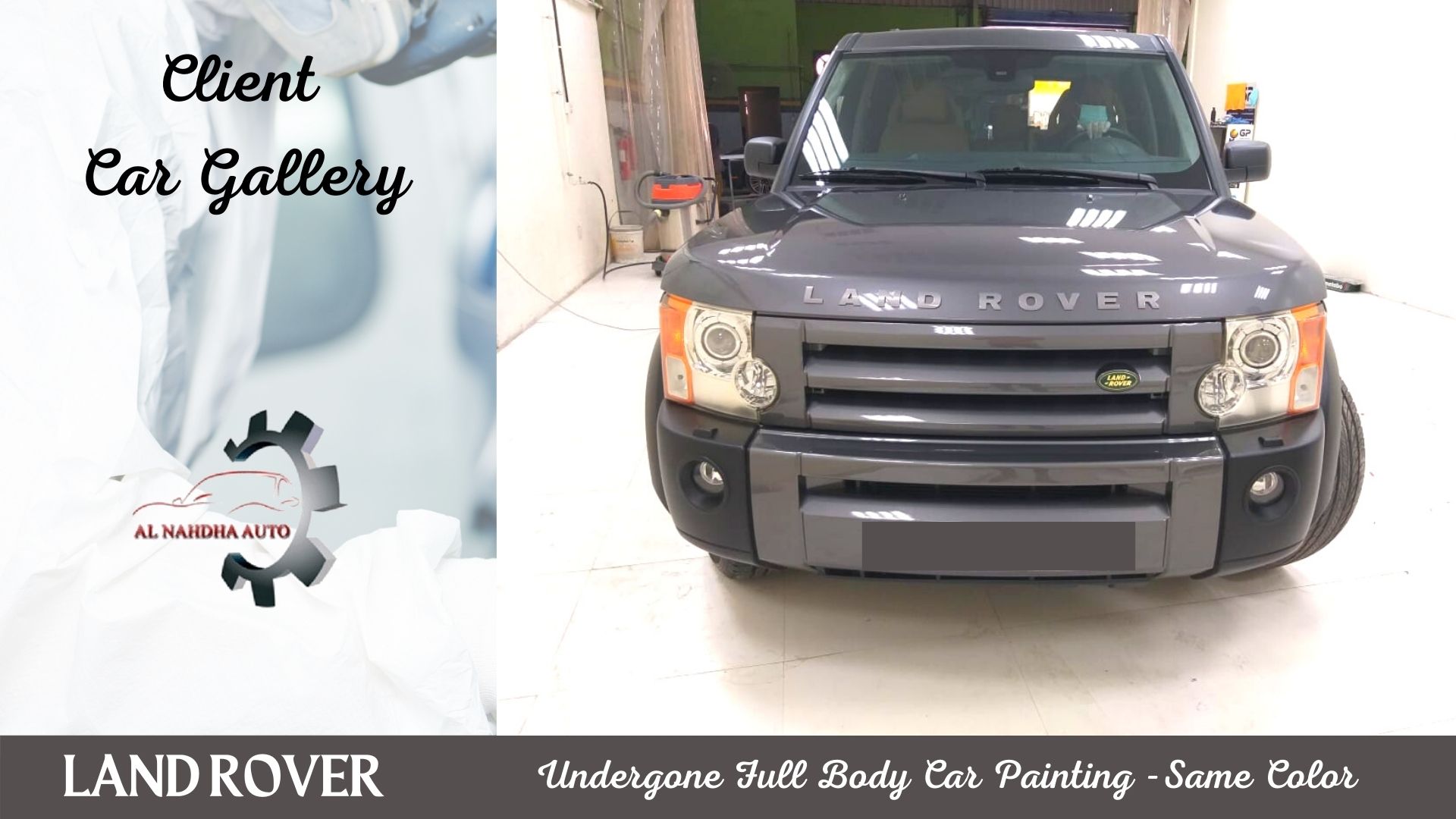 Full Body Car Painting Land Rover