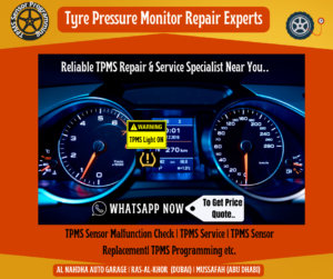 Tyre Pressure Sensor Replacement Ras-Al-Khor |Tire Sensor Programming Dubai
