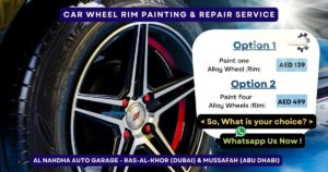 Wheel Rim Painting Dubai|Wheel Rim Repair
