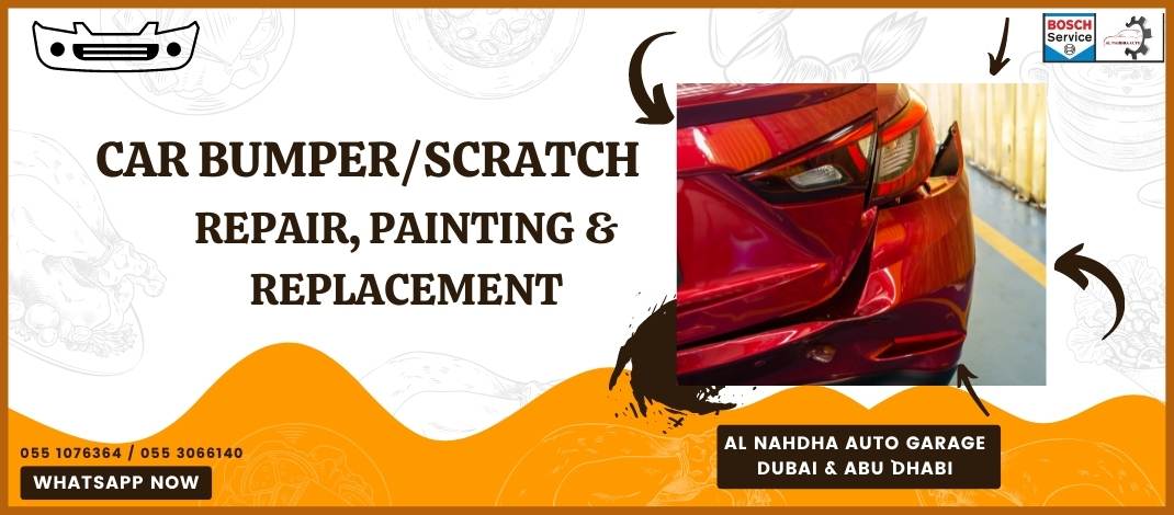 Car Bumper Repair|Car Bumper Painting Dubai