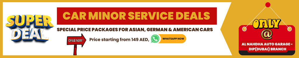 Minor Service Price Deals DIP Dubai|Oil Change Best Deals DIP Dubai