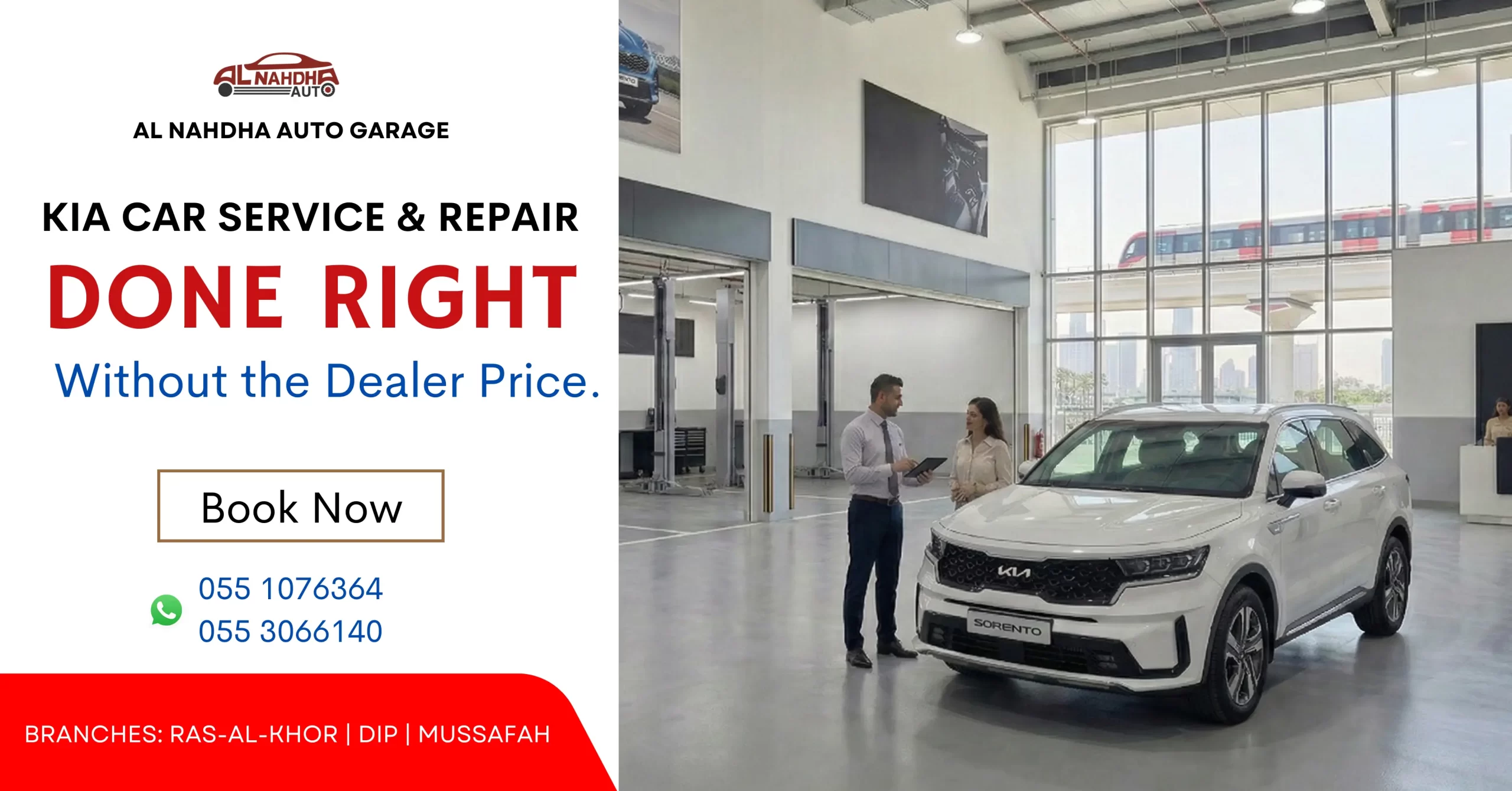 Affordable Kia Motor Service Center Dubai